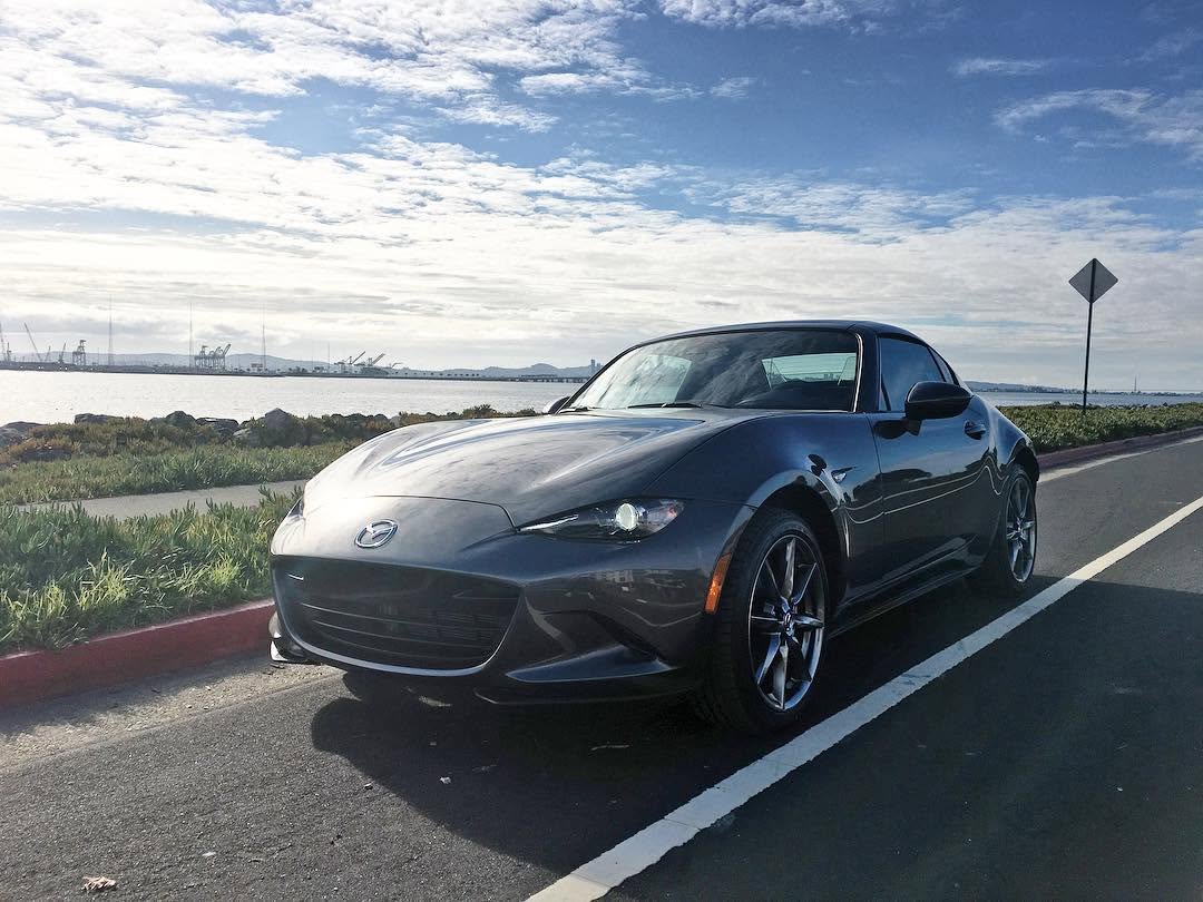 The car, posted on Instagram