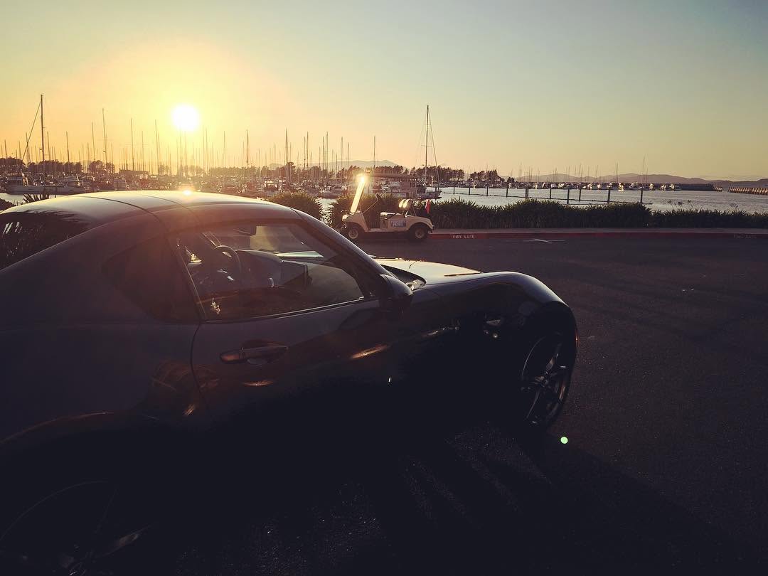 The car, posted on Instagram